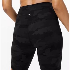 Lululemon Camo Align Biker Shorts